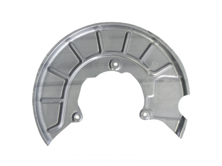 Franare - Protectie stropire disc frana Dreapta potrivit AUDI A3; SEAT ALTEA; SKODA OCTAVIA I, OCTAVIA II; VW CADDY III, EOS, GOLF V, GOLF VI, JETTA III, JETTA IV, SCIROCCO III 1.2-Electric dupa 2003