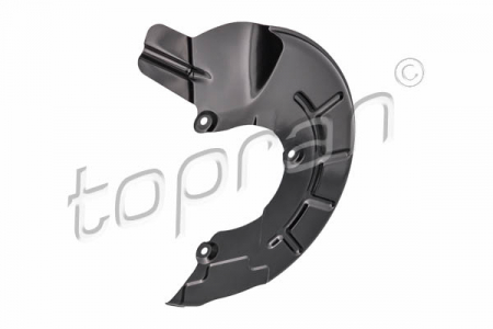 Franare - Protectie stropire disc frana Fata Stanga diametru 256/288/312mm potrivit AUDI A2; SEAT CORDOBA, IBIZA III, MII; SKODA CITIGO, FABIA I, FABIA I PRAKTIK, FABIA II, RAPID 1.0-Electric 08.99-