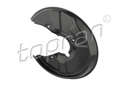 Franare - Protectie stropire disc frana Spate Stanga diametru 245/255mm potrivit AUDI A4 B6, A4 B7; SEAT EXEO, EXEO ST 1.6-3.0 11.00-05.13