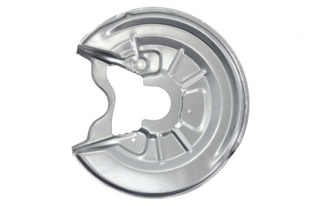 Franare - Protectie stropire disc frana Stanga potrivit AUDI A3; SEAT ALTEA, LEON, TOLEDO II, TOLEDO III; SKODA SUPERB II; VW GOLF PLUS V, GOLF V, JETTA III, TOURAN 1.2-3.6 dupa 1998