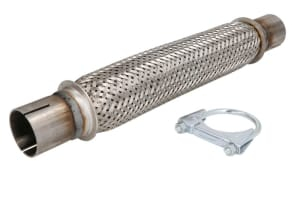 Teava evacuare - Racord flexibil evacuare (40x280; cu clema)