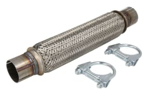 Teava evacuare - Racord flexibil evacuare (45x280; cu clema)