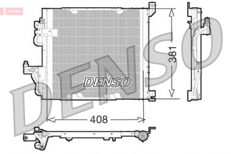 Radiator clima AC - Radiator AC condensator cu uscator potrivit OPEL ASTRA G, ASTRA H, ASTRA H GTC, ZAFIRA B, ZAFIRA B/MINIVAN 1.3D/1.7D/1.9D 04.03-04.15