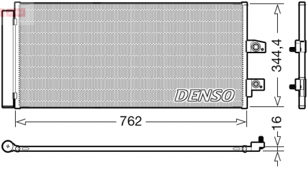 Radiator clima AC - Radiator AC condensator cu uscator potrivit VOLVO XC40 1.5/2.0/2.0D 10.17-