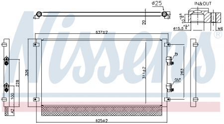 Radiator clima AC - Radiator aer conditionat AC potrivit NISSAN LEAF Electric 08.17-