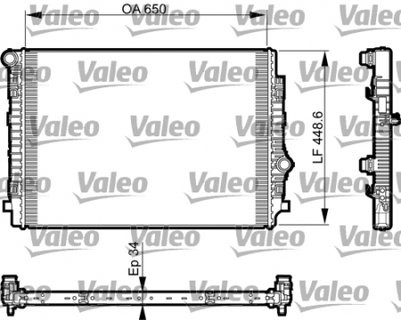Radiator apa - Radiator apa racire motor AUDI A3, Q2, Q3, TT; SEAT ATECA, LEON, LEON SC, LEON ST; SKODA KODIAQ, OCTAVIA III, SUPERB III; VW ARTEON, GOLF ALLTRACK VII, GOLF VII, PASSAT, PASSAT ALLTRACK, TIGUAN 2.0D d