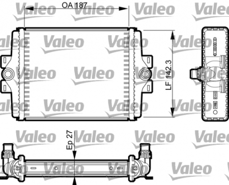 Radiator apa - Radiator apa racire motor BMW Seria 3 (F30, F80), 3 (F31), 3 GRAN TURISMO (F34), 4 (F32, F82), 4 (F33, F83), 4 GRAN COUPE (F36) 2.0/3.0D dupa 2011