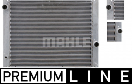 Piese Auto - Radiator apa racire motor BMW Seria 5 (E60), 5 (E61), 6 (E63), 6 (E64), 7 (E65, E66, E67) 2.0-4.8 intre 2001-2010