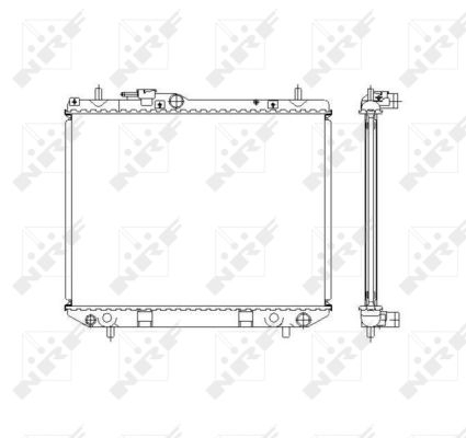Radiator apa - Radiator apa racire motor DAIHATSU TERIOS 1.3 intre 1997-2000