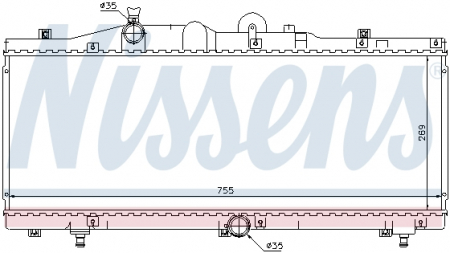 Radiator apa - Radiator apa racire motor FIAT BARCHETTA 1.8 intre 1995-2005