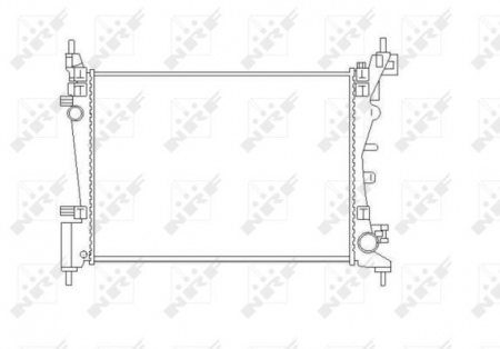 Radiator apa - Radiator apa racire motor FIAT FIORINO, GRANDE PUNTO, PUNTO, PUNTO EVO, QUBO 1.2-1.4LPG dupa 2005