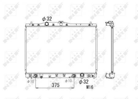 Radiator apa - Radiator apa racire motor HONDA LEGEND III 3.5 intre 1996-1997