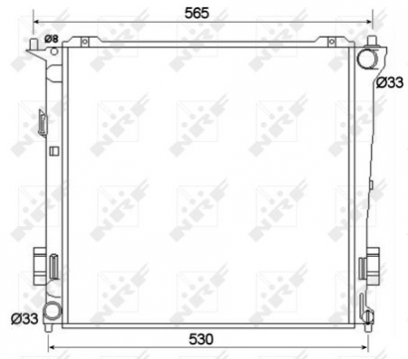 Radiator apa - Radiator apa racire motor HYUNDAI ELANTRA, I30; KIA CEE'D, CEE'D SW, PRO CEE'D 1.6D intre 2005-2012
