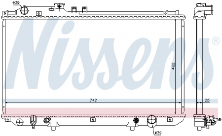 Radiator apa - Radiator apa racire motor LEXUS GS, SC 4.3 intre 2000-2010