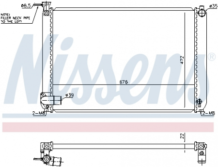 Radiator apa - Radiator apa racire motor LEXUS RX 3.3H intre 2004-2008
