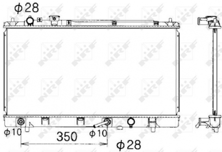 Radiator apa - Radiator apa racire motor MAZDA PREMACY 1.9 intre 1999-2005