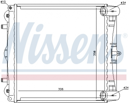 Radiator apa - Radiator apa racire motor PORSCHE 911, 911 TARGA, BOXSTER 2.5-3.6 intre 1996-2005