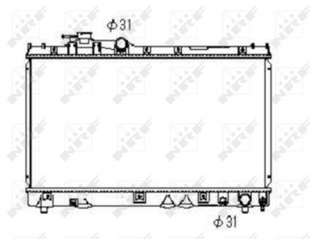 Radiator apa - Radiator apa racire motor TOYOTA CELICA 1.8/2.0 intre 1993-1999