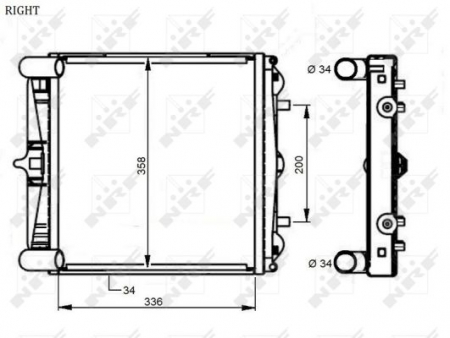 Radiator apa - Radiator apa racire motor (transmisie automata) PORSCHE 911, 911 TARGA, BOXSTER 2.5-3.6 intre 1996-2005
