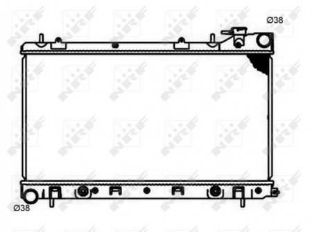 Radiator apa - Radiator apa racire motor (transmisie automata) SUBARU FORESTER 2.0 intre 2000-2008