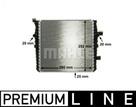 Radiator apa - Radiator apa racire motor VW TOUAREG 3.0H intre 2010-2018