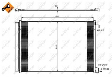 Radiator clima AC - Radiator clima AC cu uscator Mercedes Clasa AMG GT (C190), AMG GT (R190), AMG GT (X290), C (A205), C (C205), C T-MODEL (S205), C (W205), CLS (C257), E (A238), E ALL-TERRAIN (S213) 1.5H-6.0 dupa 2013