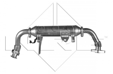 Radiator EGR - Radiator EGR ALFA ROMEO 147, 156; FIAT BRAVA, BRAVO I, BRAVO II, MAREA, MULTIPLA, STILO; LANCIA LYBRA 1.9D intre 1996-2014