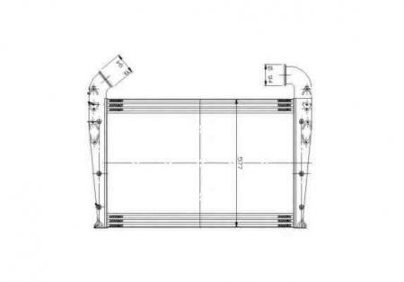 Intercooler - Radiator intercooler SCANIA 4 - series NRF 309191