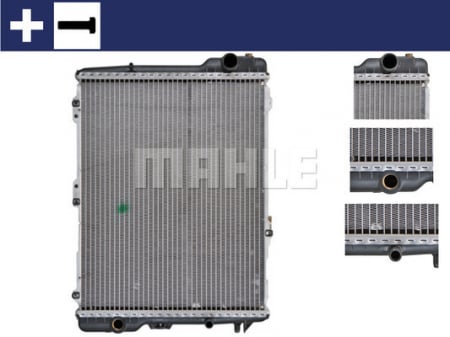 Piese Auto - Radiator motor potrivit AUDI 80 B4, 90 B3, CABRIOLET B3, COUPE B3 2.0/2.2/2.3