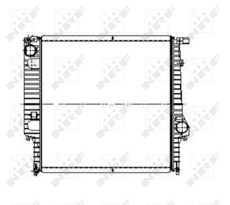 Radiator apa - Radiator motor potrivit BMW Seria 3 (E30) 2.0/2.5