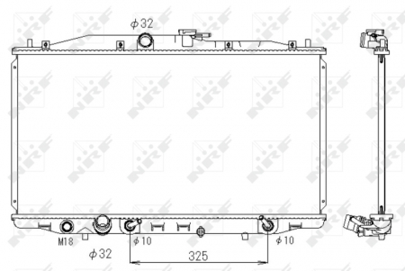 Radiator motor potrivit HONDA ACCORD VII 2.0 [2]