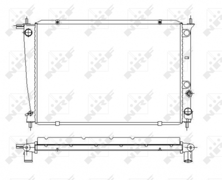 Radiator motor potrivit HYUNDAI H-1, H-1 / STAREX 2.4/2.5D [2]