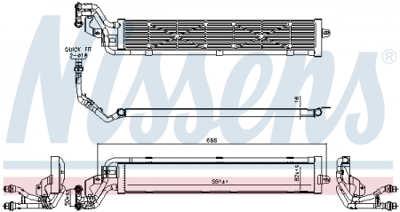 Radiator apa - Radiator racire motor potrivit AUDI A3, Q3; CUPRA FORMENTOR, LEON, LEON SPORTSTOURER; SEAT LEON, LEON SPORTSTOURER, TARRACO; SKODA OCTAVIA IV, SUPERB III; VW GOLF VII, GOLF VIII, MULTIVAN T7 1.4H 05.1
