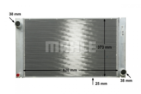 Piese Auto - Radiator racire motor potrivit BMW Seria 5 (E60), 5 (E61) 2.0D/2.5D/3.0D