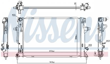 Radiator racire motor potrivit HYUNDAI ELANTRA VI 1.6/2.0 [3]
