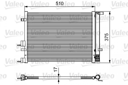 Radiator clima AC - Radiator temperatura scazuta intercooler (transmisie automata/transmisie manuala, intercooler ) SKODA YETI; VW BEETLE, CADDY ALLTRACK, CADDY IV, JETTA IV 1.4/2.0D dupa 2014
