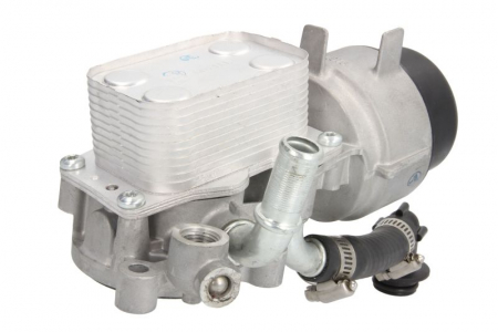 Radiator ulei - Radiator ulei termoflot cu carcasa filtru potrivit VOLVO C30, C70 II, S40 II, S80 II, V50, V70 III; CITROEN C4, C4 GRAND PICASSO I, C4 I, C4 II, C4 PICASSO I, C5 II, C5 III, C8, DS3, DS4 1.6-2.2D 10.9