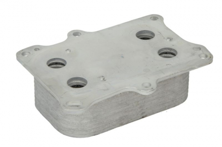 Radiator ulei termoflot (cu carcasa filtru ulei ; cu garnitura) potrivit ABARTH 124 SPIDER, 500 / 595 / 695, 500C / 595C / 695C, GRANDE PUNTO, PUNTO, PUNTO EVO; ALFA ROMEO GIULIETTA, MITO 1.4/1.4CNG/1 [1]
