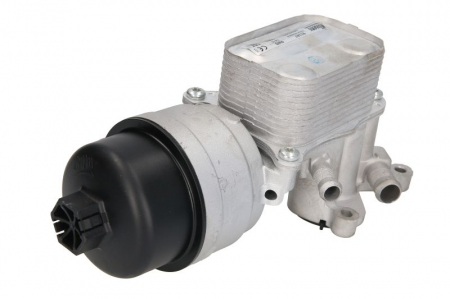 Radiator ulei - Radiator ulei termoflot cu carcasa filtru ulei potrivit CITROEN C4, C4 GRAND PICASSO I, C4 I, C4 PICASSO I, DS3; MINI (R56), (R57), (R58), (R59), CLUBMAN (R55), COUNTRYMAN (R60) 1.6 02.06-10.16