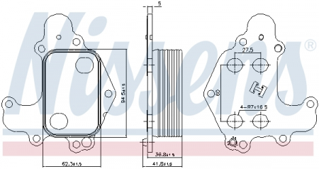 Radiator ulei termoflot potrivit DS DS 3, DS 4, DS 4 II; CITROEN BERLINGO, BERLINGO MULTISPACE, BERLINGO/MINIVAN, C3 AIRCROSS II, C3 II, C3 III, C3 PICASSO, C4 CACTUS, C4 GRAND PICASSO II, C4 II 1.2 0 [2]