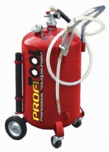 Distributie fluide - Recuperator de ulei uzat cu actionare pneumatica 65 litri