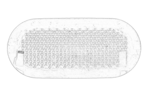 Piese Auto - Reflector Dreapta/Stanga potrivit SKODA OCTAVIA I, OCTAVIA I/KOMBI; VW POLO IV, SHARAN 09.95-