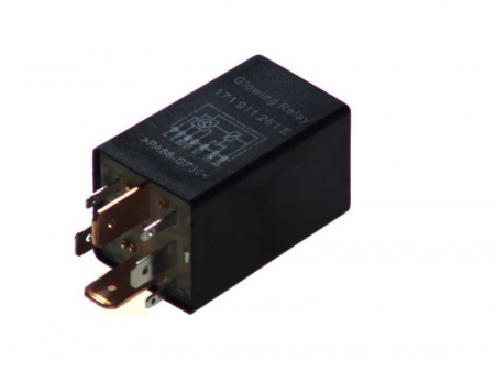 Piese Auto - Releu instalatia de comanda bujii incandescente potrivit AUDI 100 C2, 100 C3, 80 B2, 80 B3; SEAT IBIZA II, TOLEDO I; VW CADDY I, GOLF I, GOLF II, GOLF III, JETTA I 1.3D-2.7D 11.75-04.03