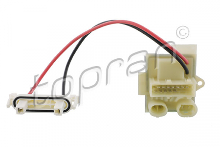 Rezistenta ventilator - Rezistor habitaclu (rezistor) potrivit RENAULT CLIO II, CLIO II/HATCHBACK, THALIA I 1.2-2.0 09.98-