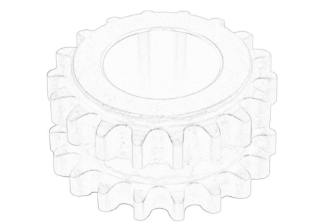 Piese Auto - Roata dintata arbore cotit (lant de distributie) potrivit SEAT ALHAMBRA; VW BEETLE, EOS, GOLF PLUS V, GOLF V, GOLF VI, JETTA III, JETTA IV, SCIROCCO III, SHARAN, TIGUAN, TOURAN 1.4 02.06-07.18