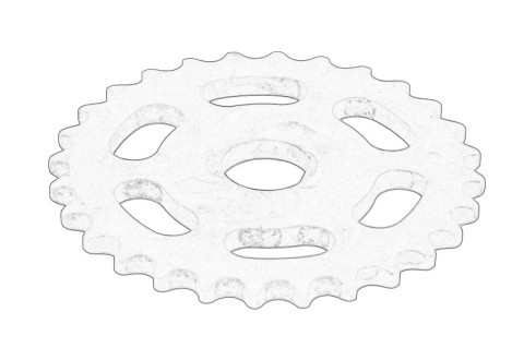 Piese Auto - Roata dintata arbore cotit potrivit AUDI A6 C7 3.0D 09.14-09.18