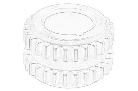 Piese Auto - Roata dintata arbore cotit potrivit CITROEN C-CROSSER ENTERPRISE; DODGE CALIBER; MITSUBISHI LANCER VIII, OUTLANDER II, OUTLANDER III; PEUGEOT 4007 1.8/2.0/2.4 06.06-