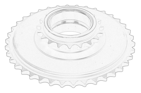 Piese Auto - Roata dintata/pinion ax came potrivit AUDI A4 ALLROAD B8, A4 B7, A4 B8, A5, A6 ALLROAD C6, A6 C6, A8 D3, A8 D4, Q5, Q7; VW PHAETON, TOUAREG 2.7D-4.2D 05.03-03.18