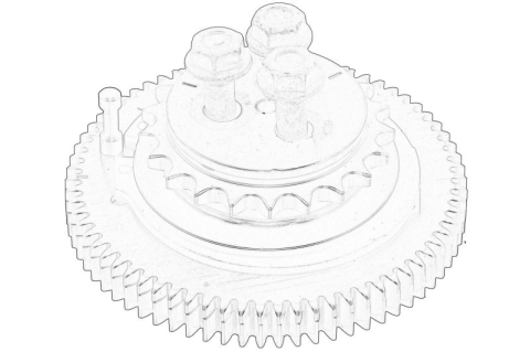 Piese Auto - Roata dintata/pinion ax came potrivit OPEL ASTRA J, ASTRA J GTC, ASTRA K, INSIGNIA A, INSIGNIA A COUNTRY, MERIVA B, MOKKA / MOKKA X, ZAFIRA C 1.6D 02.13-