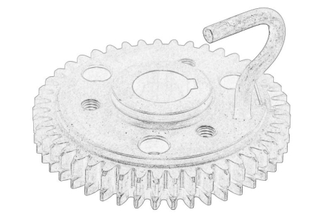 Piese Auto - Roata dintata pompa injectie potrivit FORD FOCUS IV, GALAXY III, GALAXY MK III, KUGA III, MONDEO V, RANGER, RANGER IV, S-MAX, TOURNEO CUSTOM V362, TOURNEO CUSTOM V710, TRANSIT CUSTOM V362 2.0D 01.18-